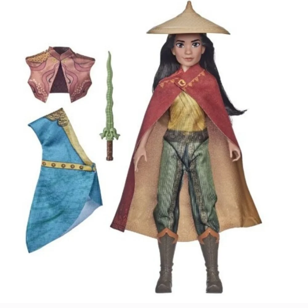 NEW Disney Raya and the Last Dragon Raya DollThe doll includes pants, a cape